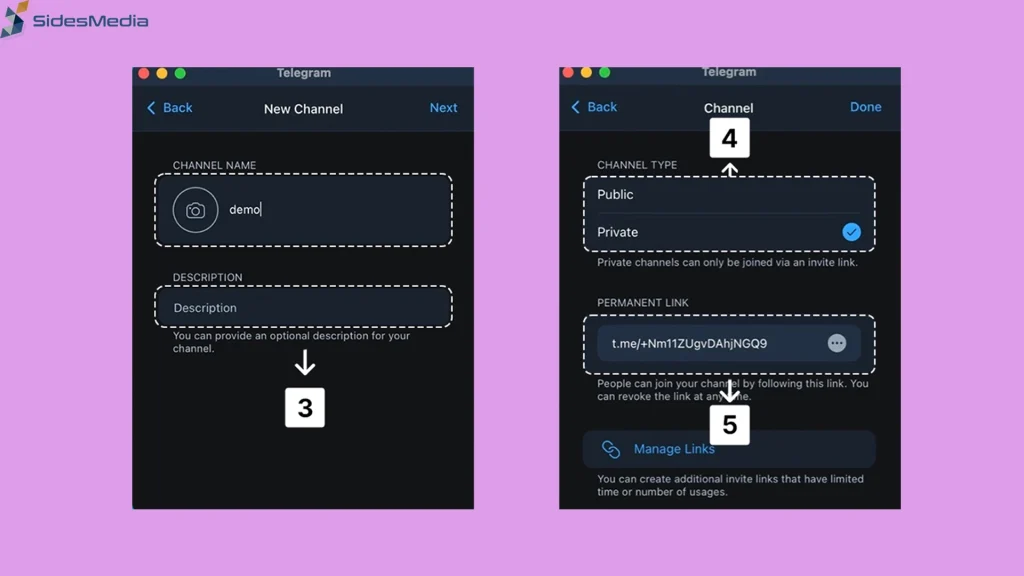 Create New Telegram Channel