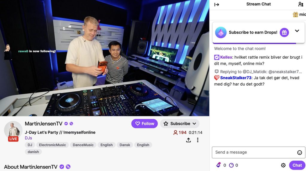 twitch creative livestream