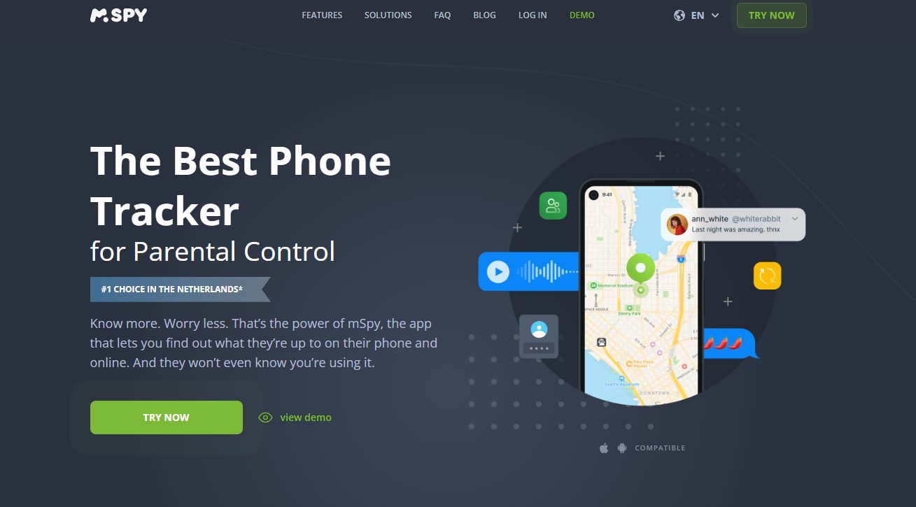 mSpy Review Page